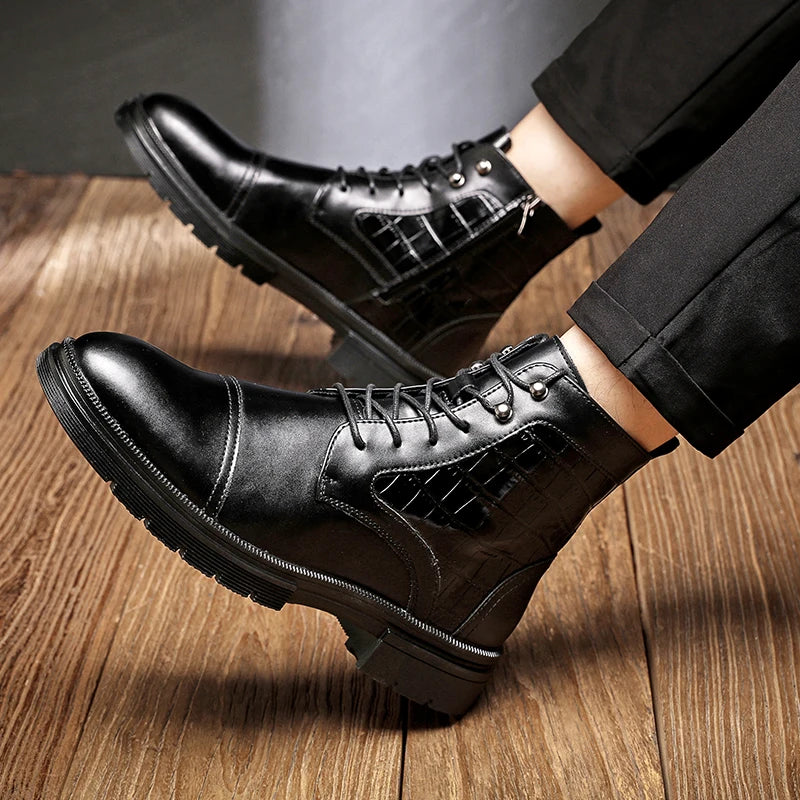 Markeston Leather Boot