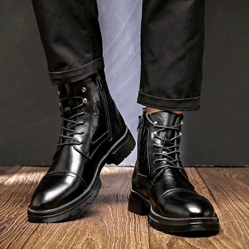 Markeston Leather Boot