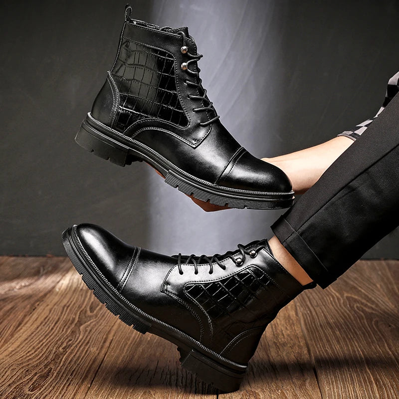 Markeston Leather Boot